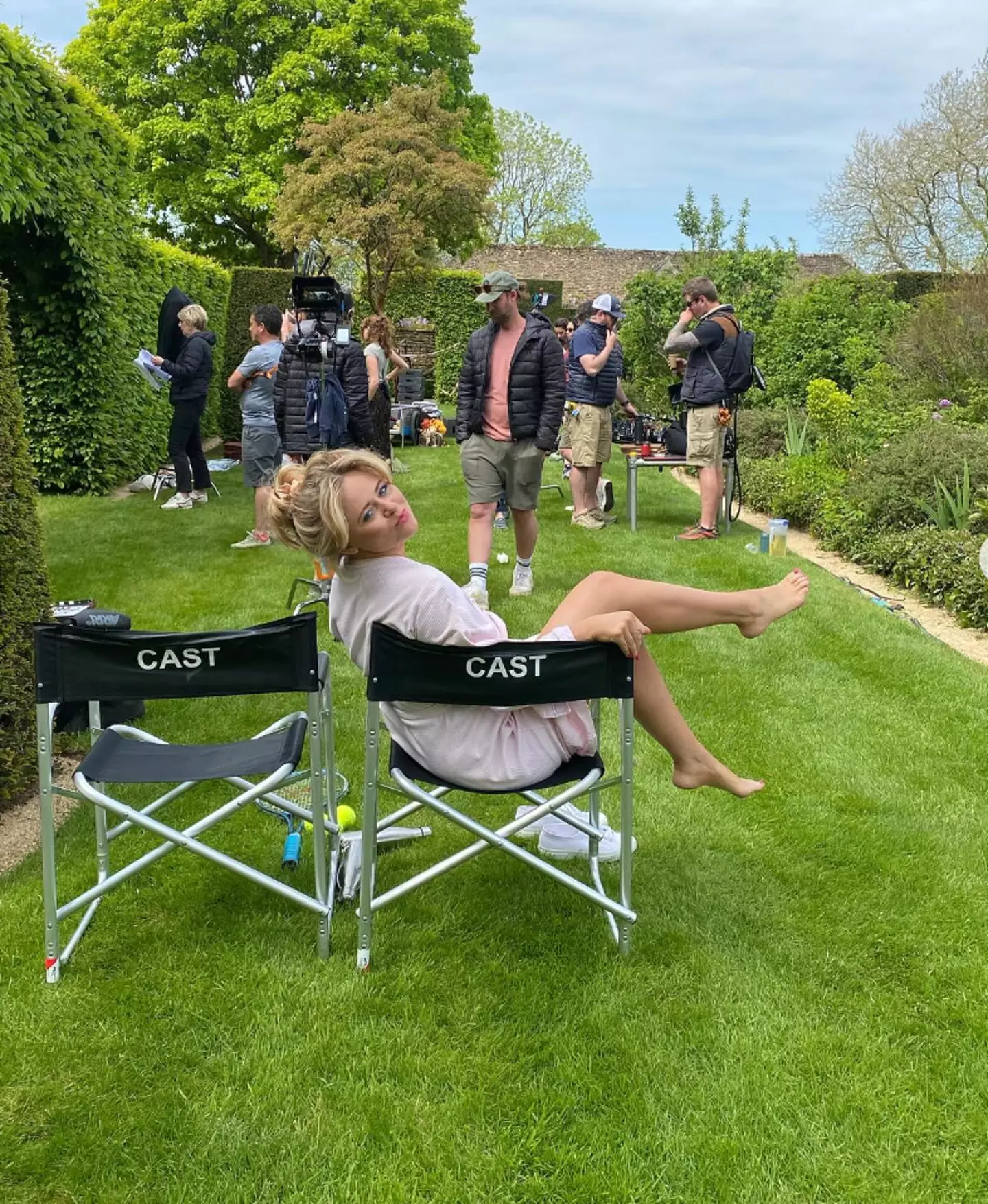 Atack said she loved making the show. (Instagram/@emilyatack)