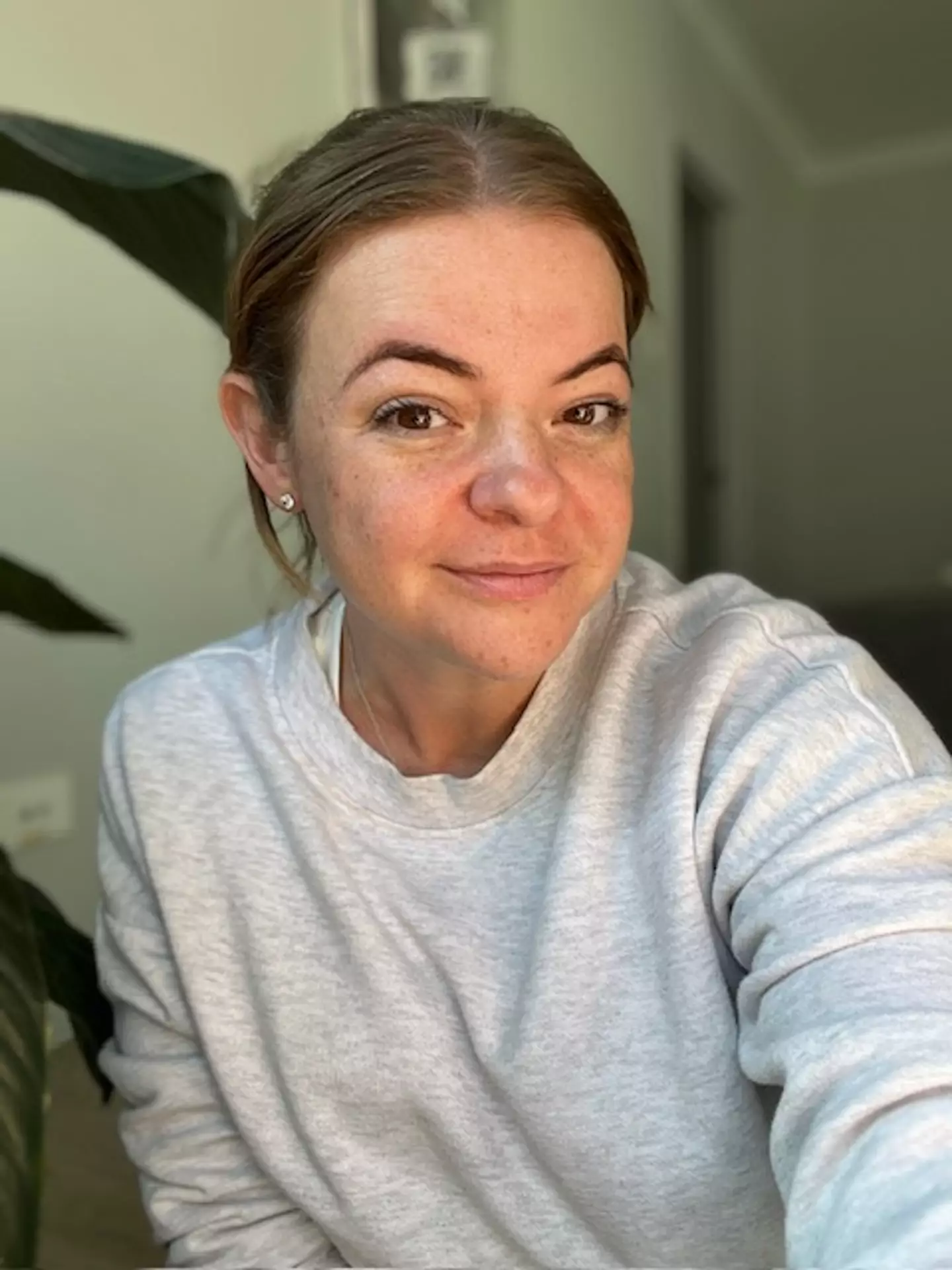 Lucy Parker, 35, said the shocking news was the wake-up call she needed to quit consuming energy drinks (Supplied)