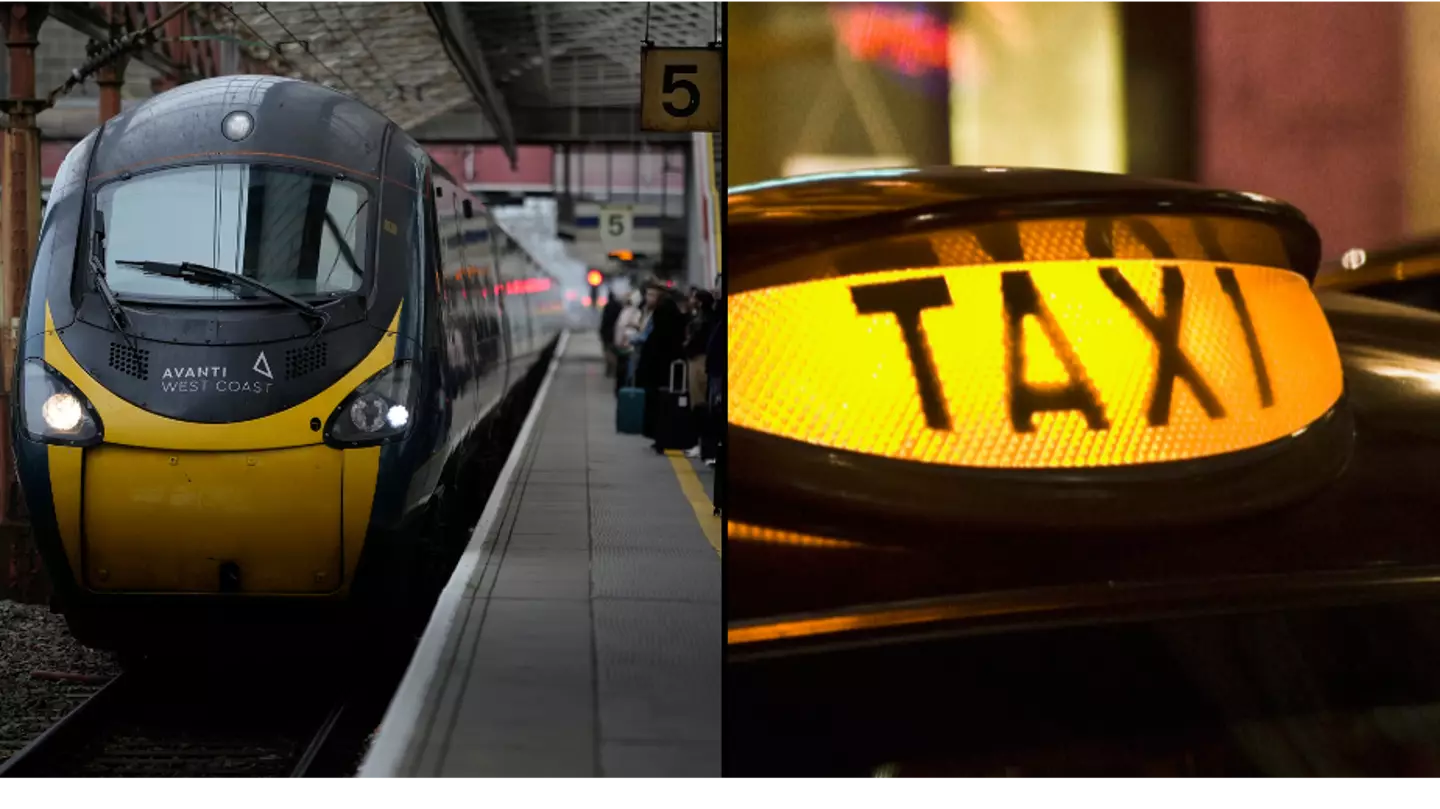 Bloke ends up lost in taxi with sleeping strangers after nightmare train journey goes ridiculously wrong