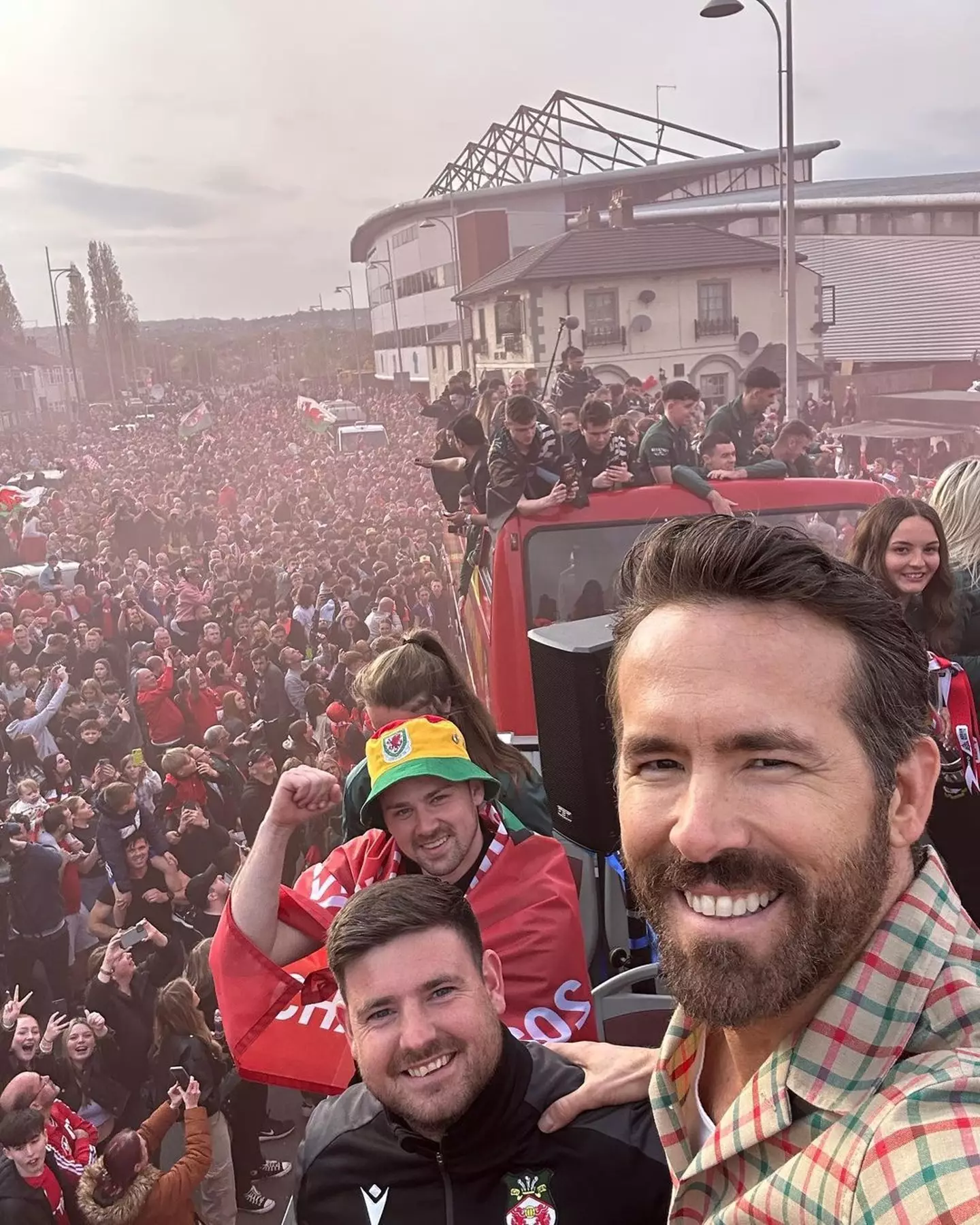 Reynolds signed a whopping 25-year stadium lease in Wrexham to assure fans that the team would stay put in their beloved town.