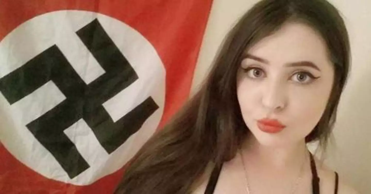 Alice Cutter was jailed for three years for being a member of a banned far-right neo-Nazi terrorist group National Action.