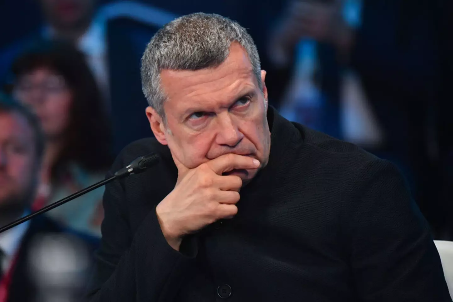 Vladamir Solovyov has repeatedly issued warnings to the UK (OLGA MALTSEVA/AFP via Getty Images)