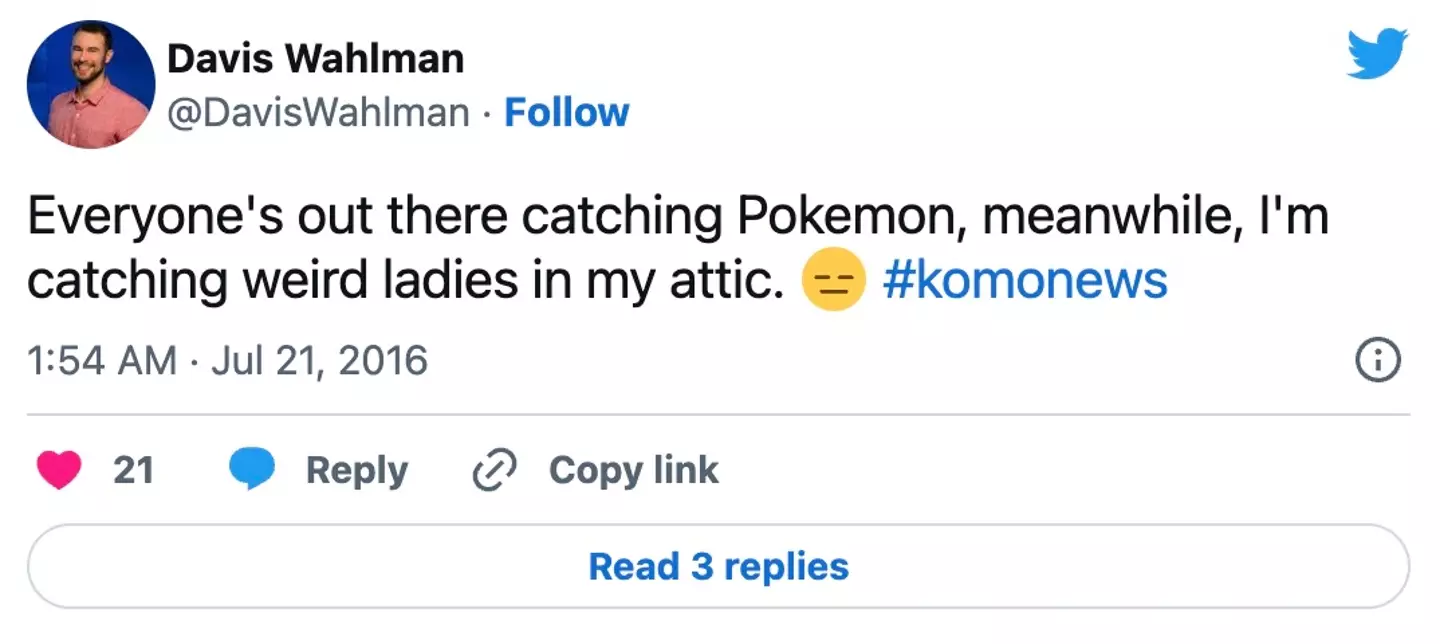 The whole ordeal left Wahlman feeling understandably perplexed.