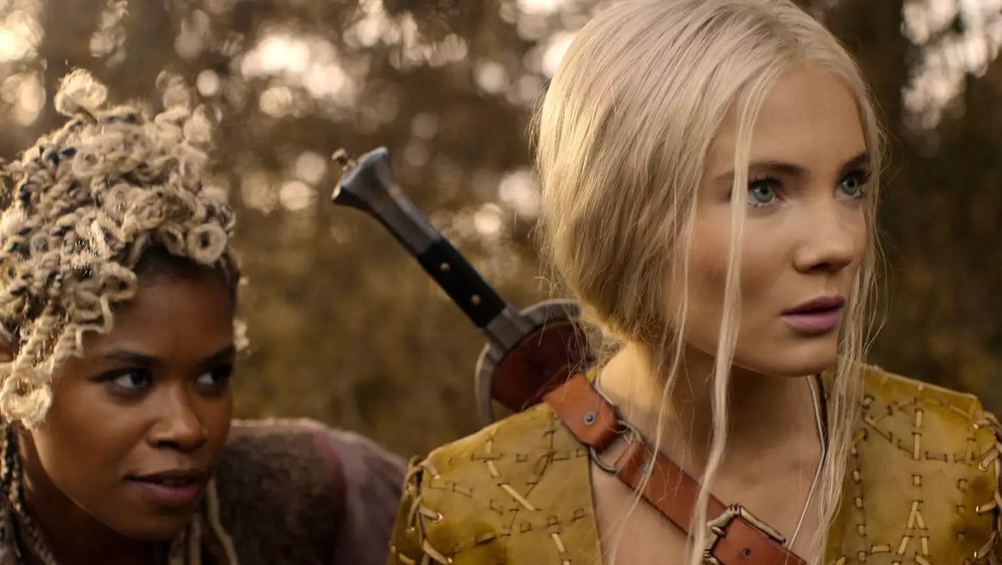 Ciri in The Witcher season four (Netflix)