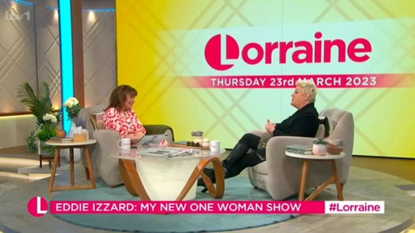 Izzard said she doesn't mind whether people call her Suzy or Eddie.