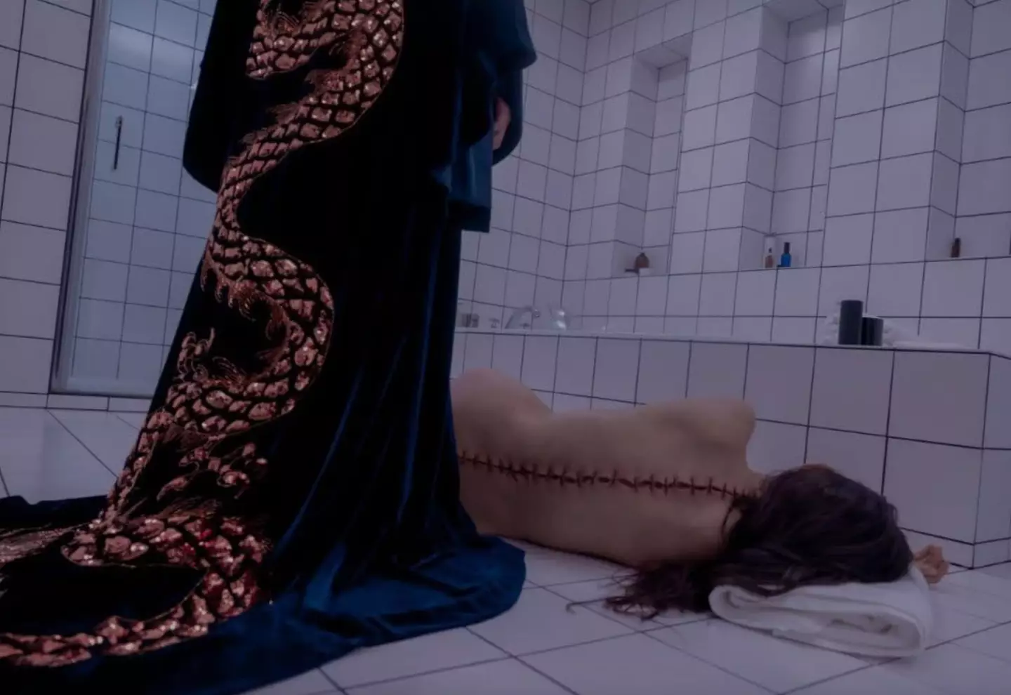 The film is full of body horror (Mubi)