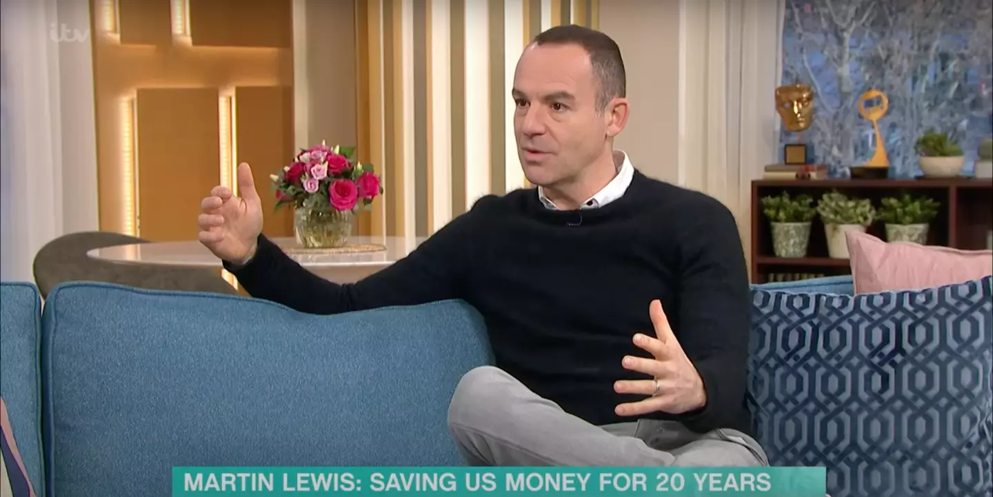 Martin Lewis shared his origin story on This Morning.