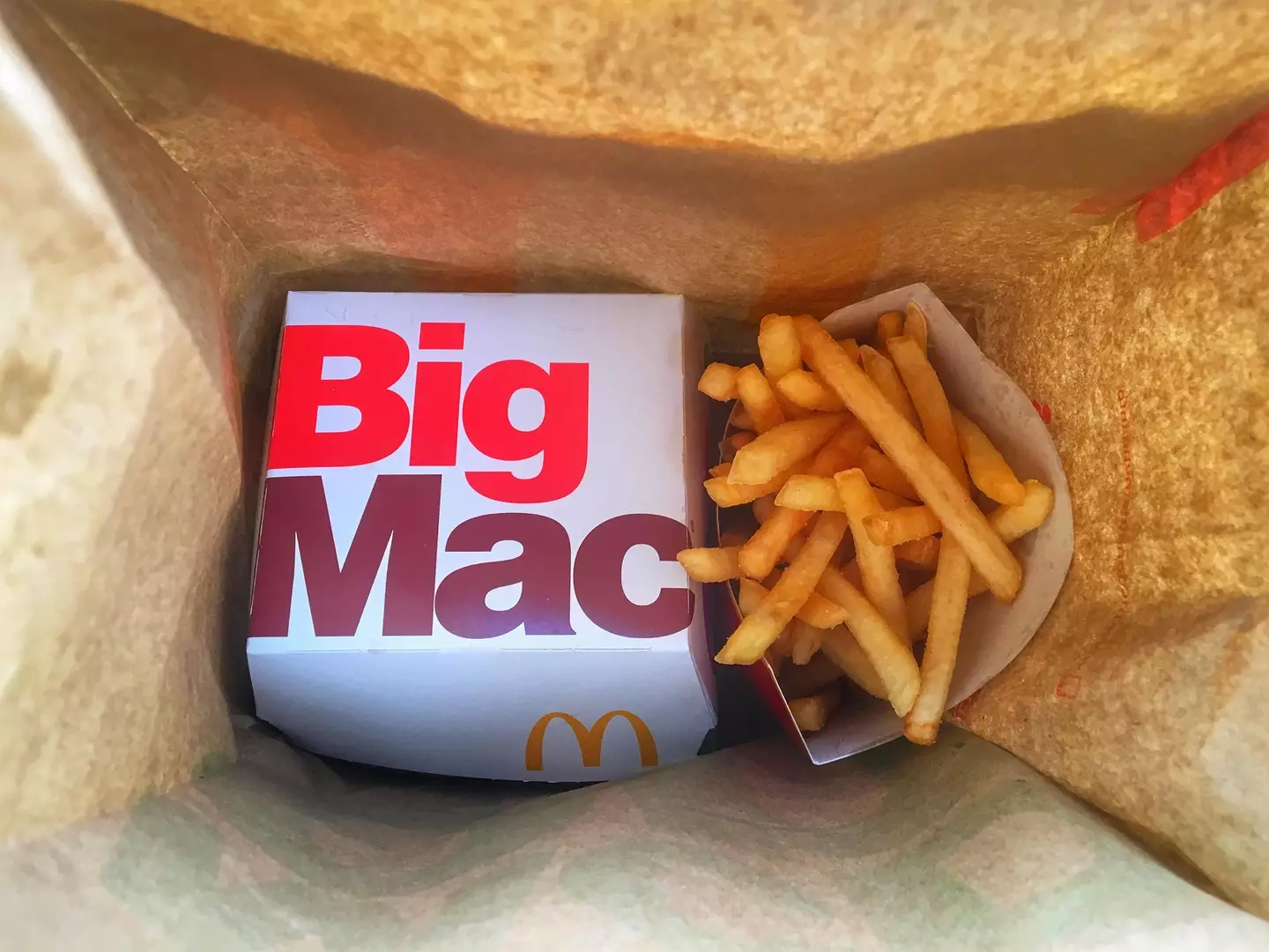 If a Big Mac isn't your thing, you can also claim either Fillet-O-Fish, or a Vegetable Deluxe instead.