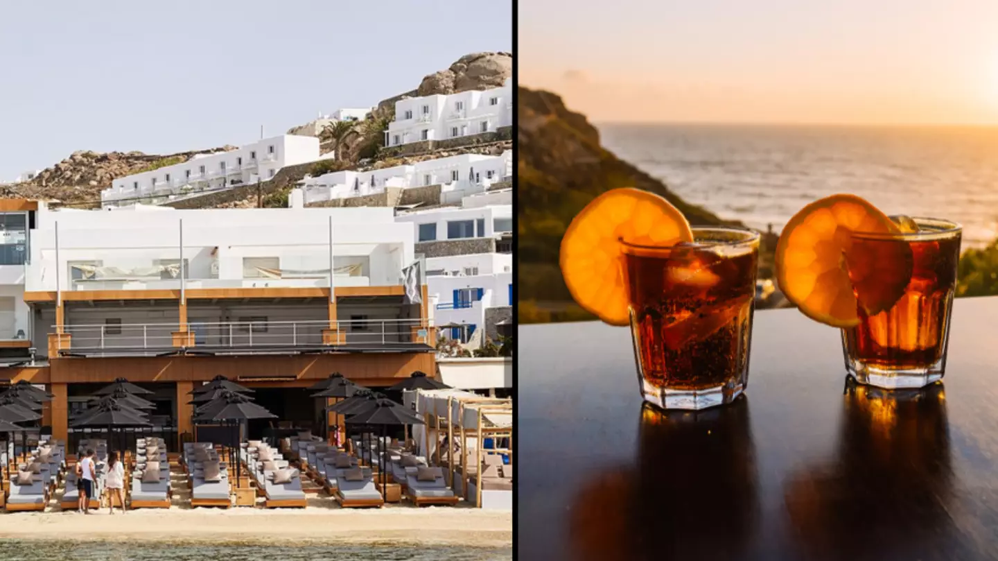 Tourist fuming after being charged £450 for two drinks and squid