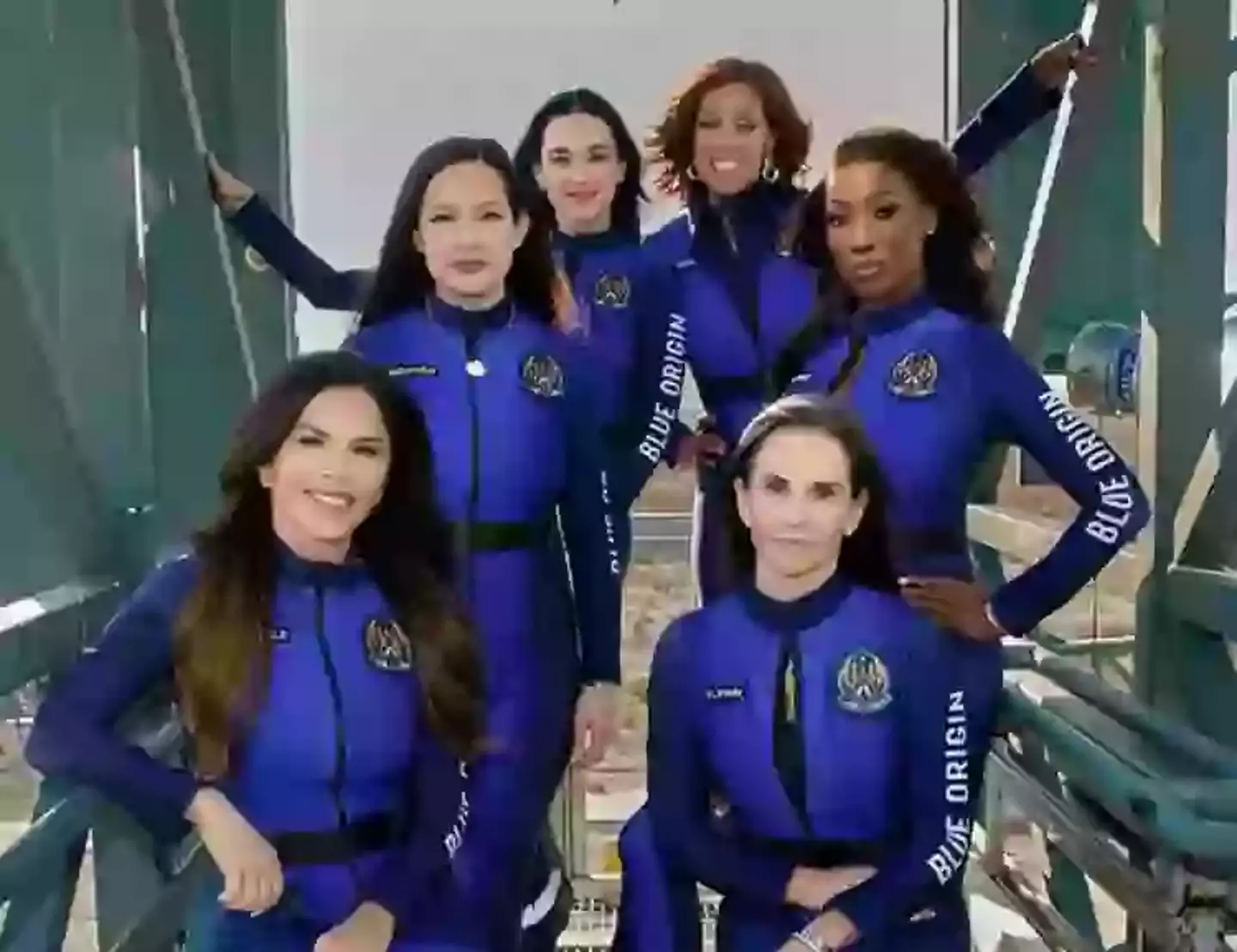 Katy Perry performed 'What A Wonderful World' while in space (Instagram/@blueorigin)