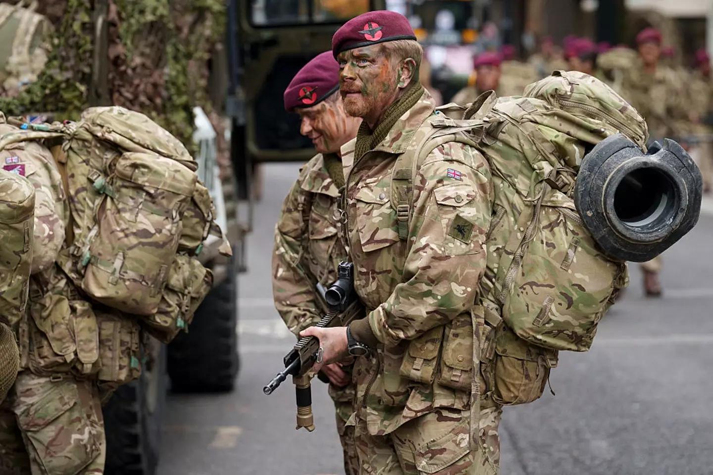 The armed forces have some height requirements (Richard Baker / In Pictures via Getty Images)