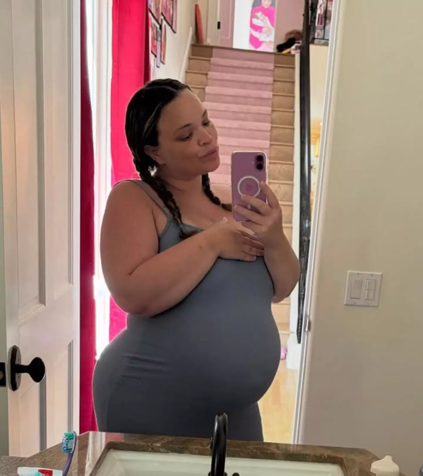 Trisha Paytas has just welcomed her third child into the world (Instagram/@trishapaytas)