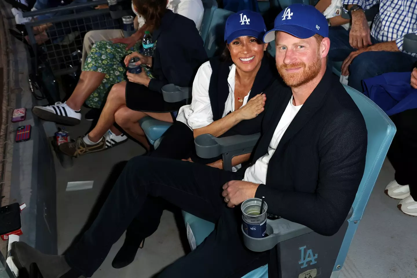 Prince Harry and Meghan Markle have been married since 2018 and now live in Montecito, near Los Angeles (Joe Scarnici/MLB Photos via Getty Images)