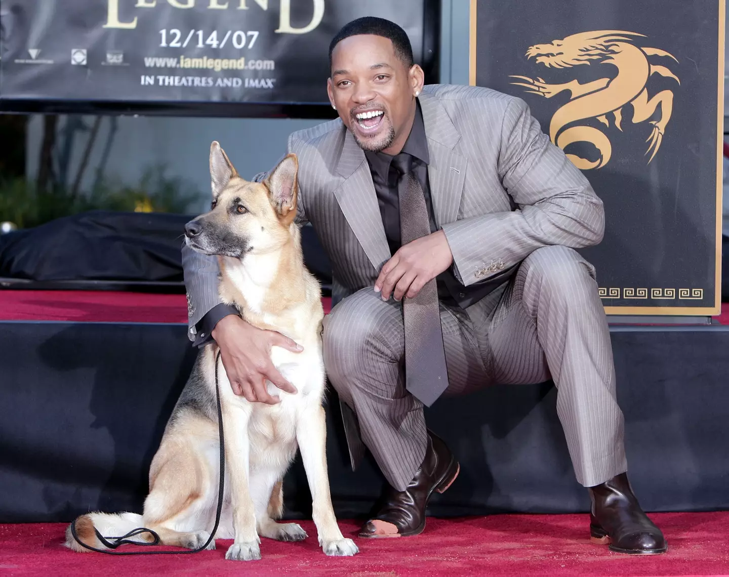 The actor shared a sweet tribute to his canine co-star online (Kevin Winter/Getty Images)