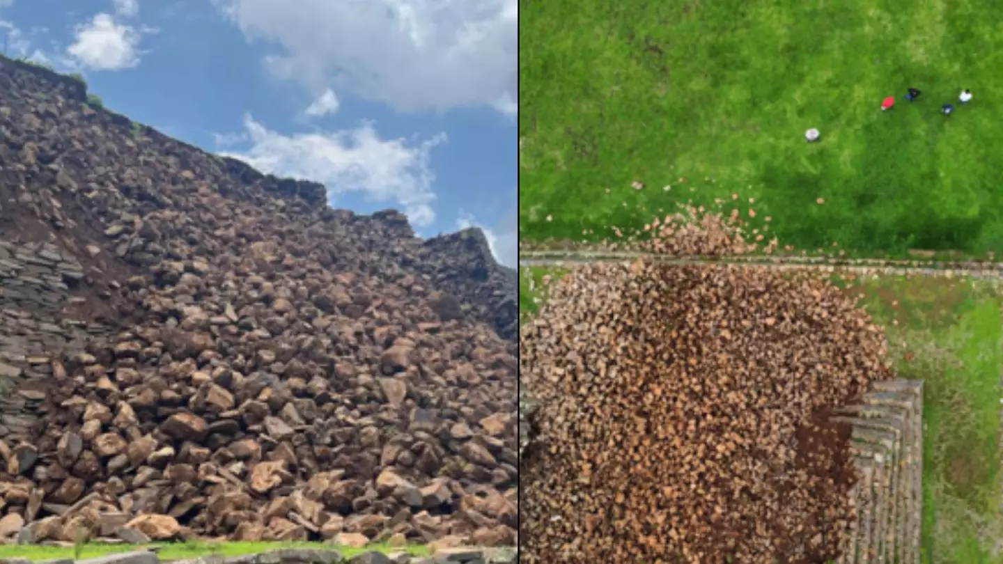Ancient pyramid in Mexico suddenly collapses sparking huge fears that 'event is approaching’