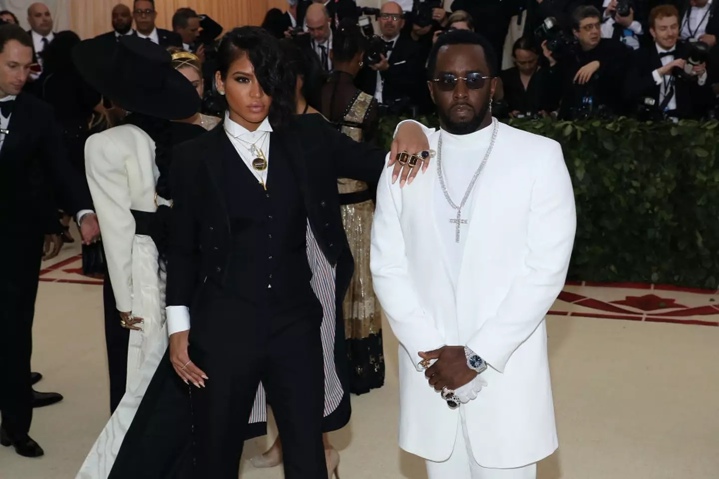 Cassie and Diddy together in 2018 (Taylor Hill/Getty Images)