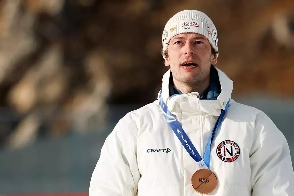 He announced he'd had 'a kind of revelation' the night before that he should send a message to his ex (Odd ANDERSEN / AFP via Getty Images)