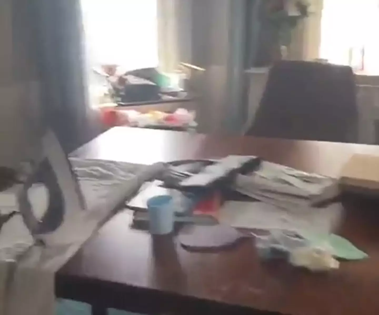 She decided to show him exactly what her doing no work around the house would really look like.