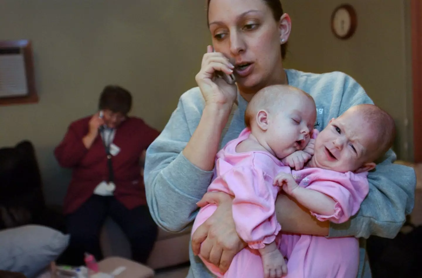 The pair were conjoined at birth (JOEY MCLEISTER/Star Tribune via Getty Images)