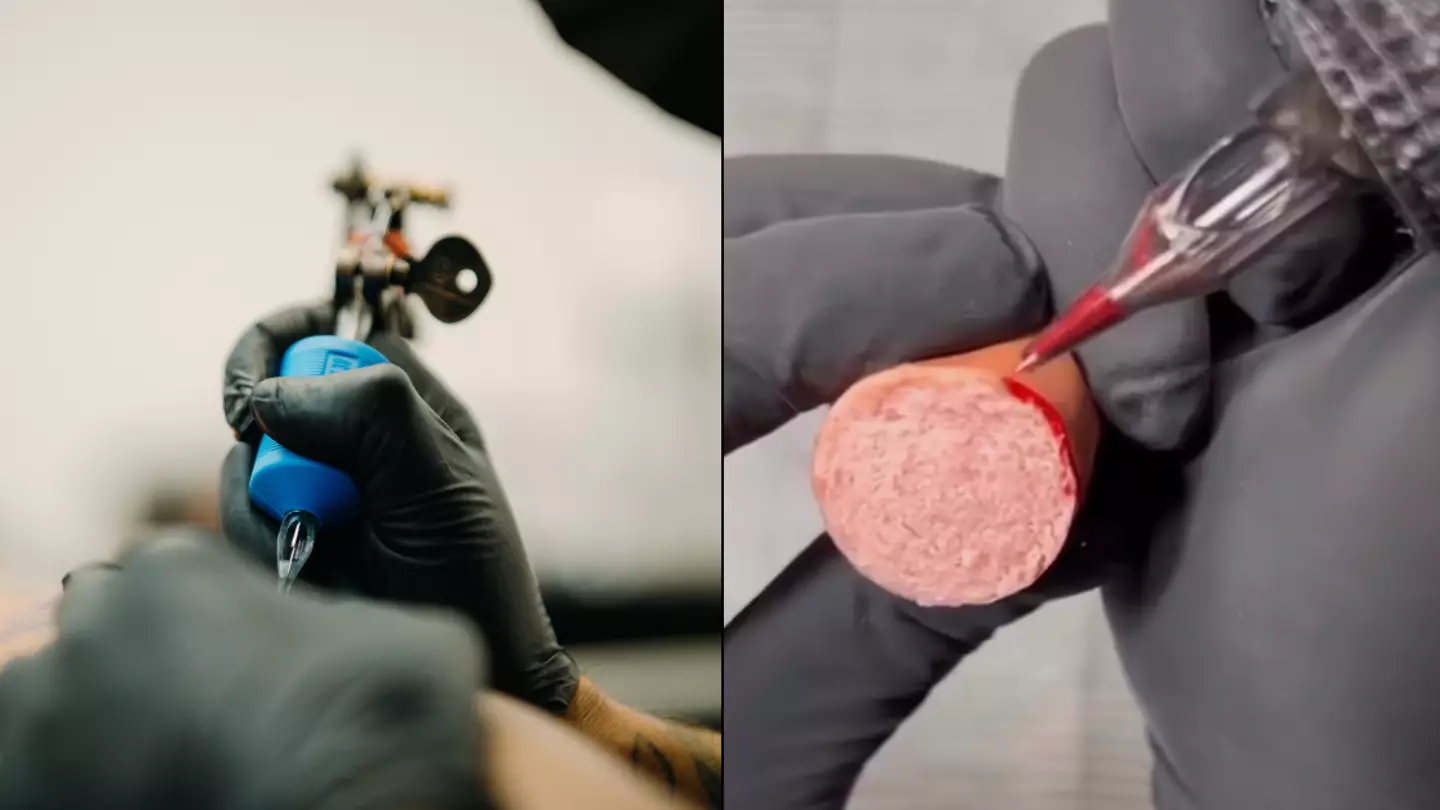 Tattoo artist shares true extent of how deep the ink actually goes into your skin