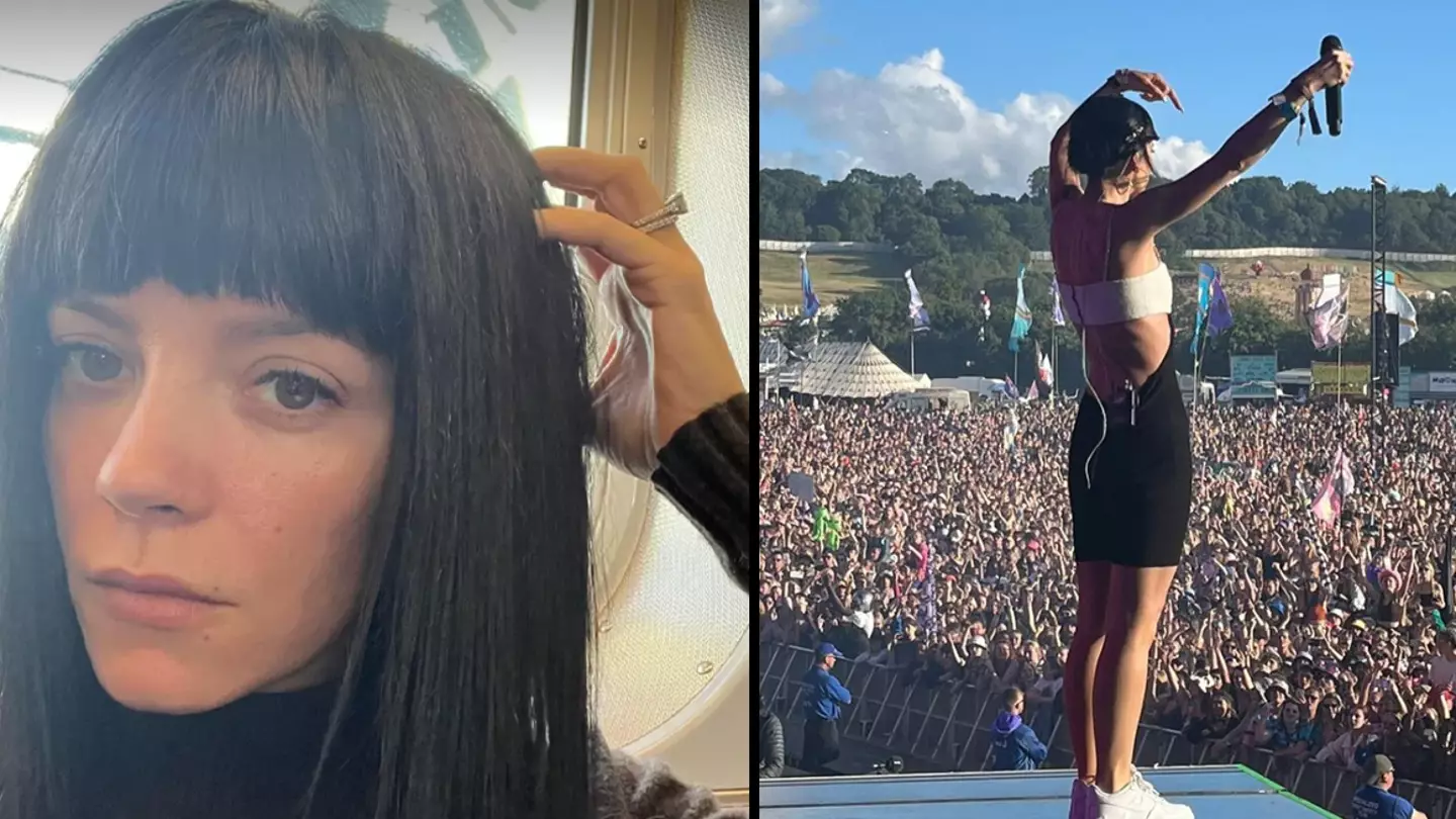 Lily Allen Says She Wasn't Sure If She Could Stay Sober For Glastonbury Performance