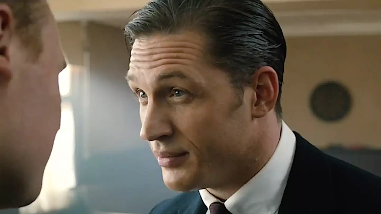 Hardy as Reggie Kray (Universal Pictures)