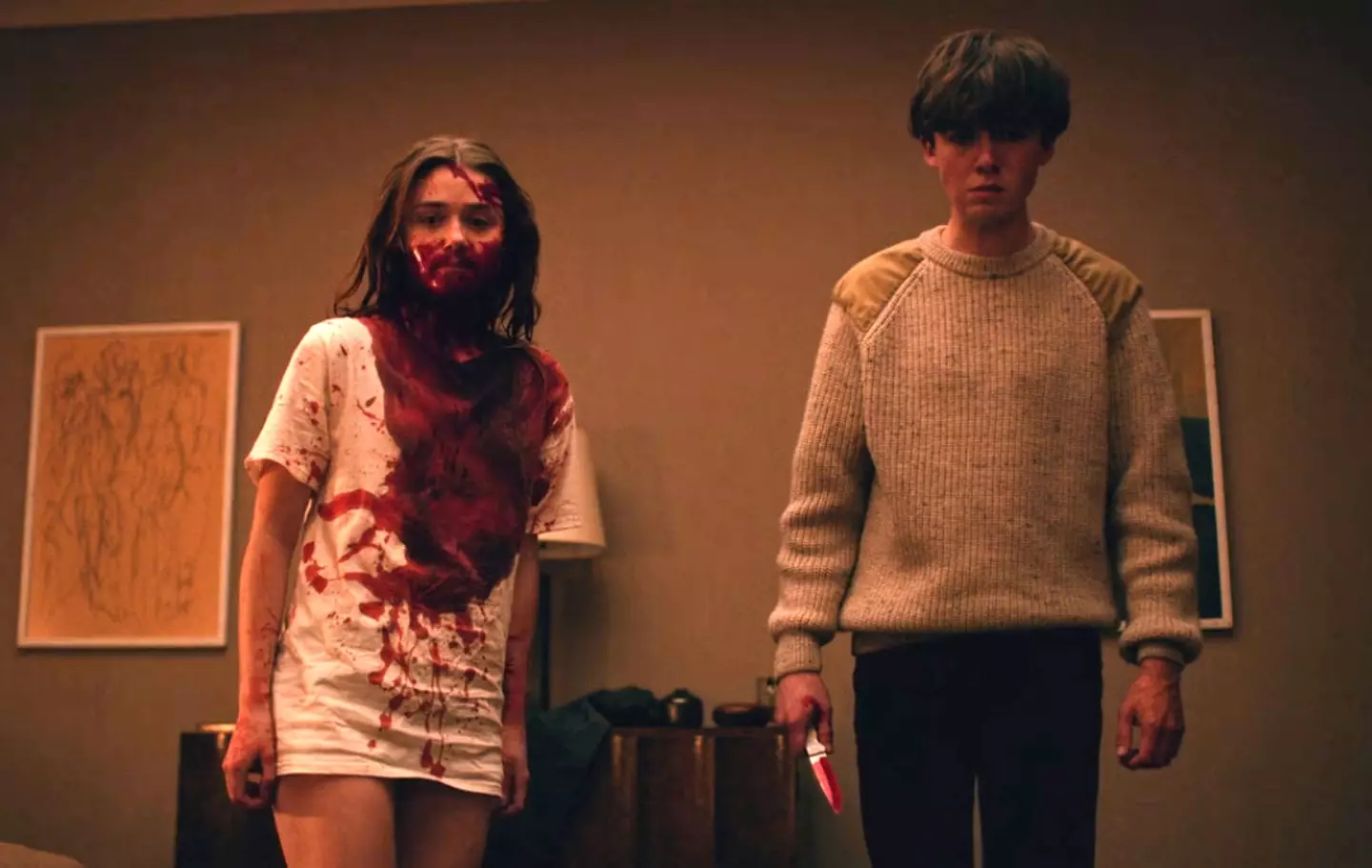 The show is an unsettlingly dark watch (Channel 4)