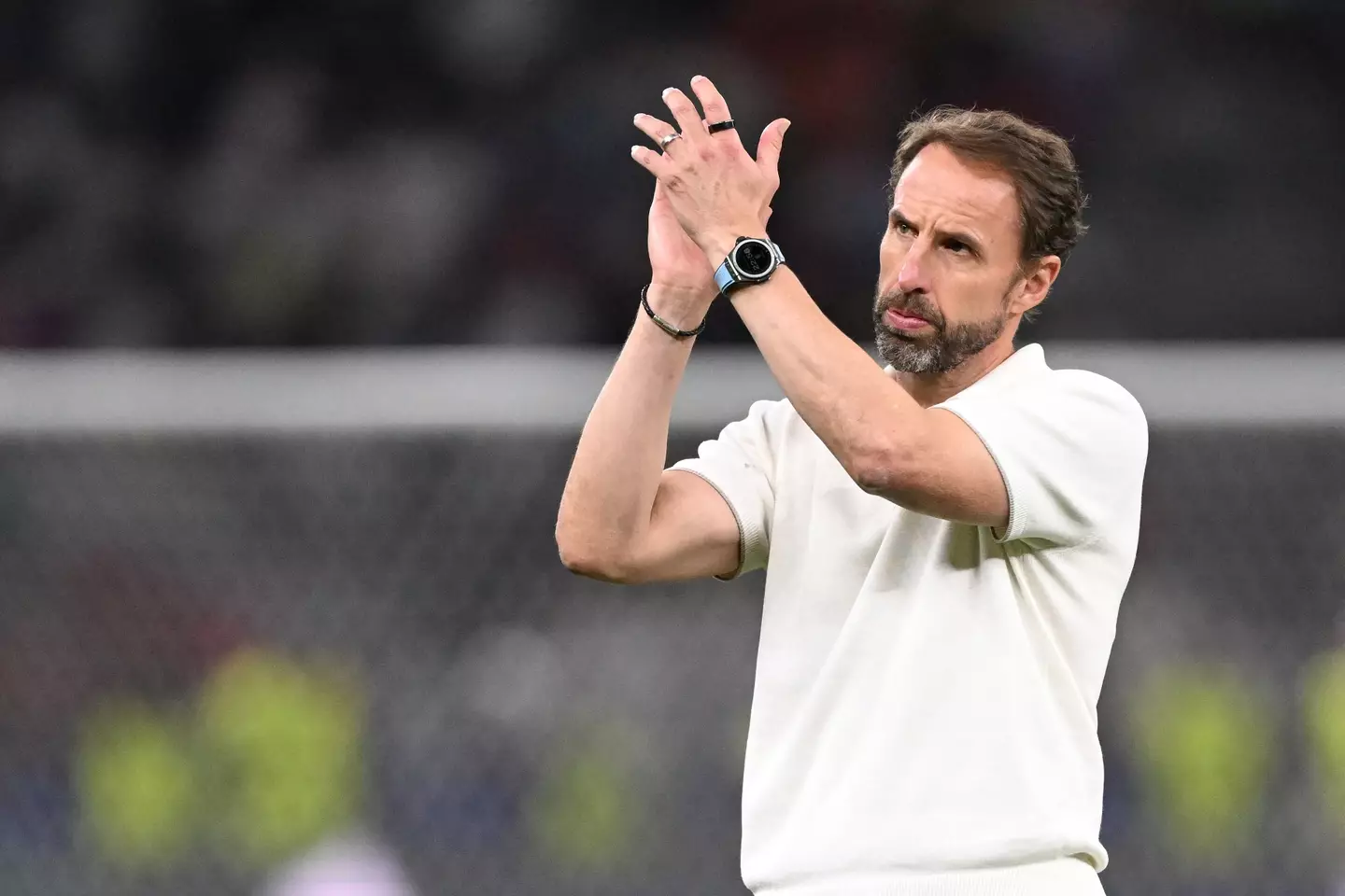 Gareth Southgate was appointed England manager in 2016. (KIRILL KUDRYAVTSEV/AFP via Getty Images)