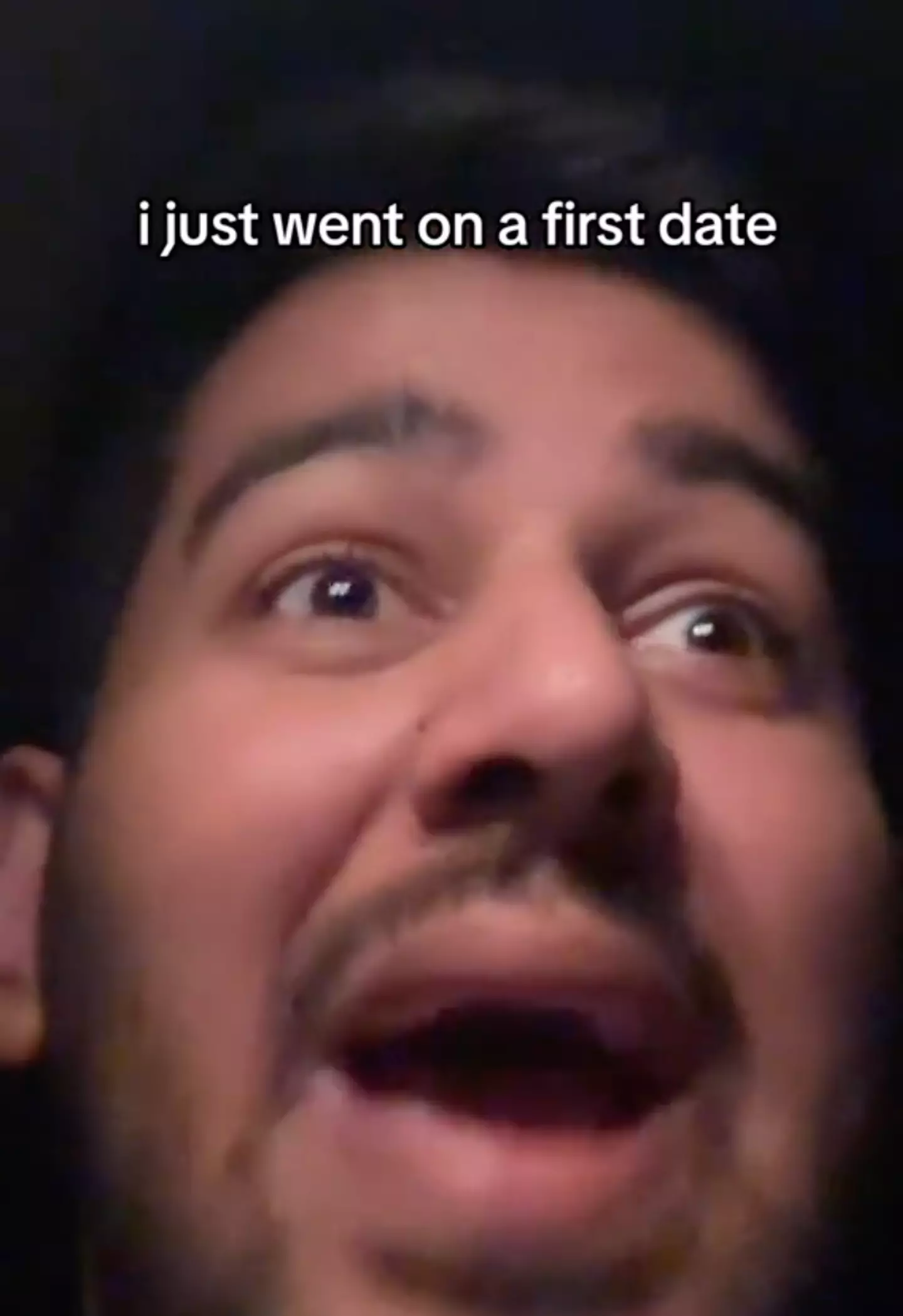 He called the date 'fu**ing horrible'.