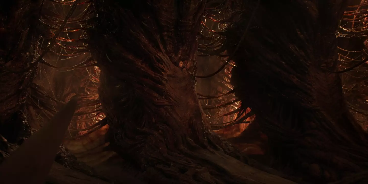 The moment comes as Holly breaks free from the Pain Tree. (Netflix)