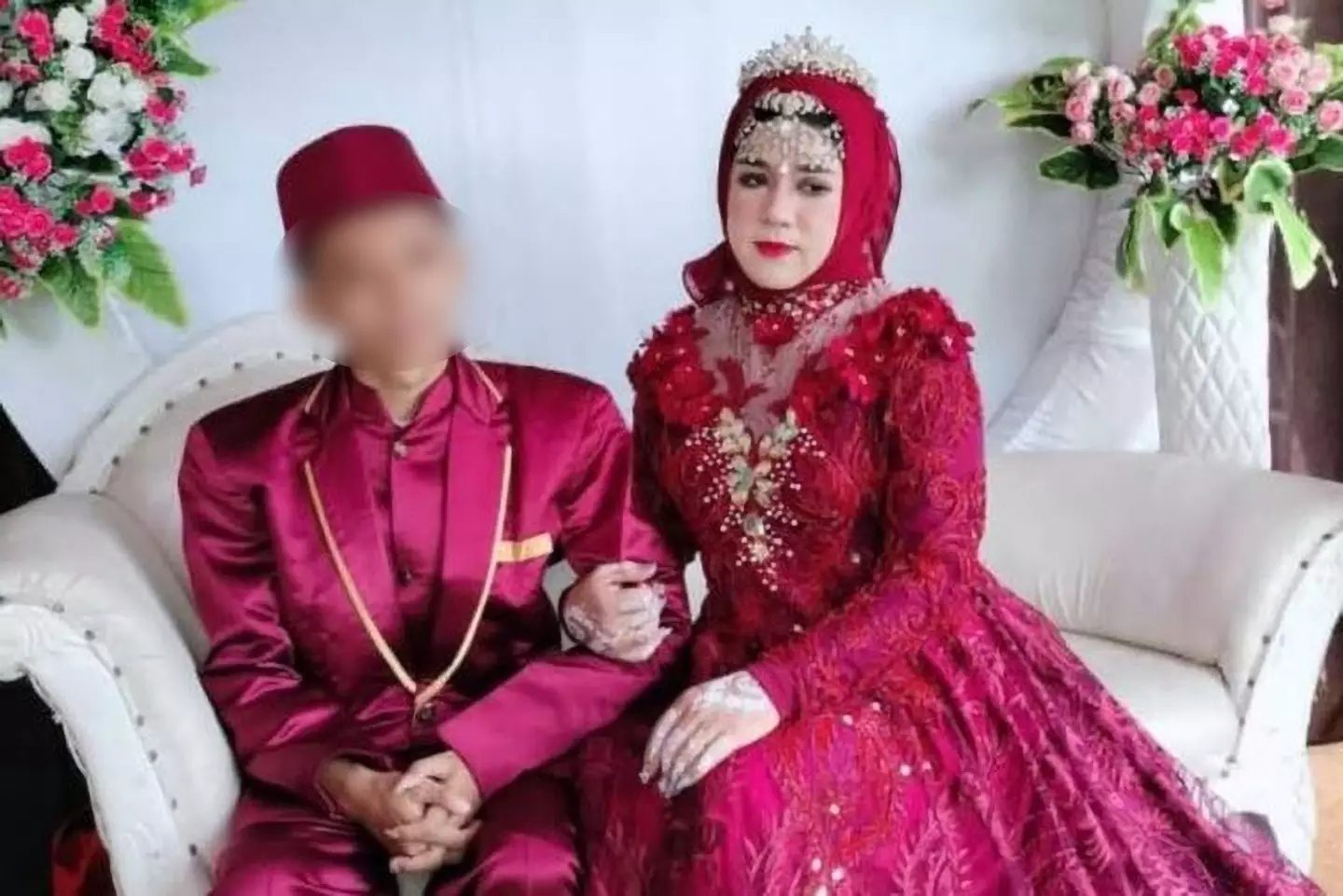 The couple married after a year of dating. (Newsflash)