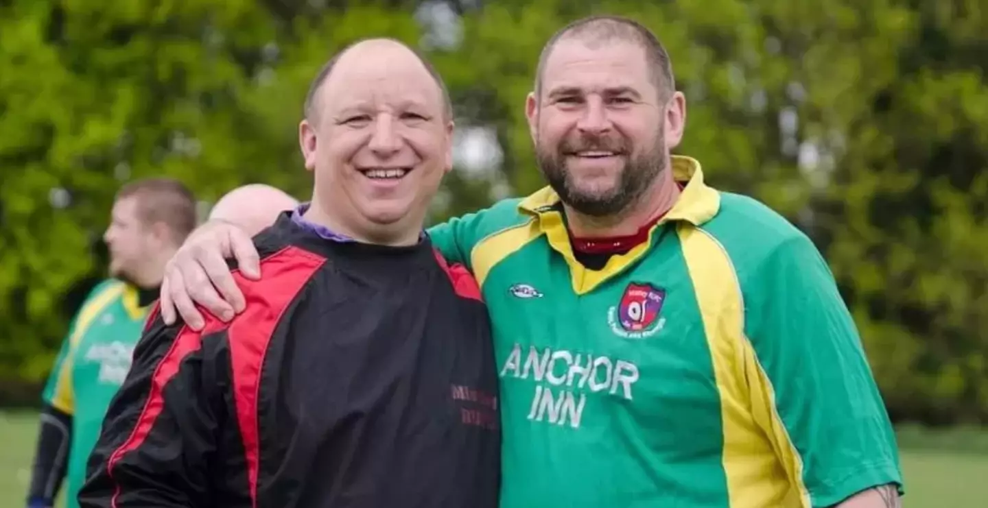 Neil (left) has urged people to pick up after their dogs.