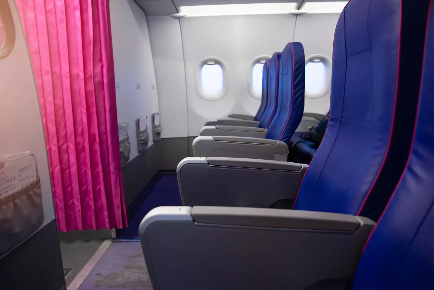 Sitting on the front of the plane can sometimes be a lot more awkward than you'd expect. (Getty Stock Images)