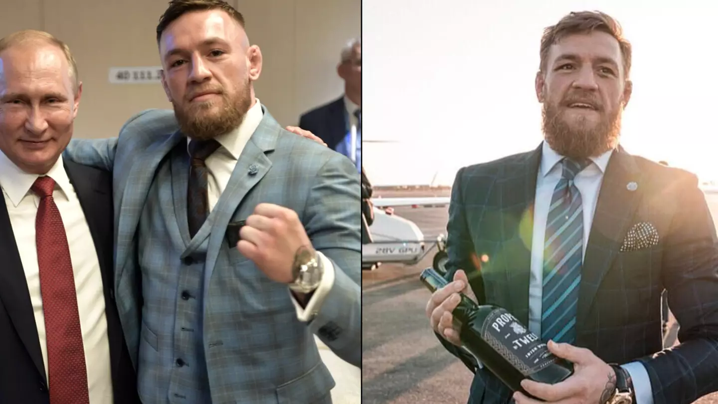 Vladimir Putin Tested Conor McGregor's Whiskey For Poison Before Drinking It