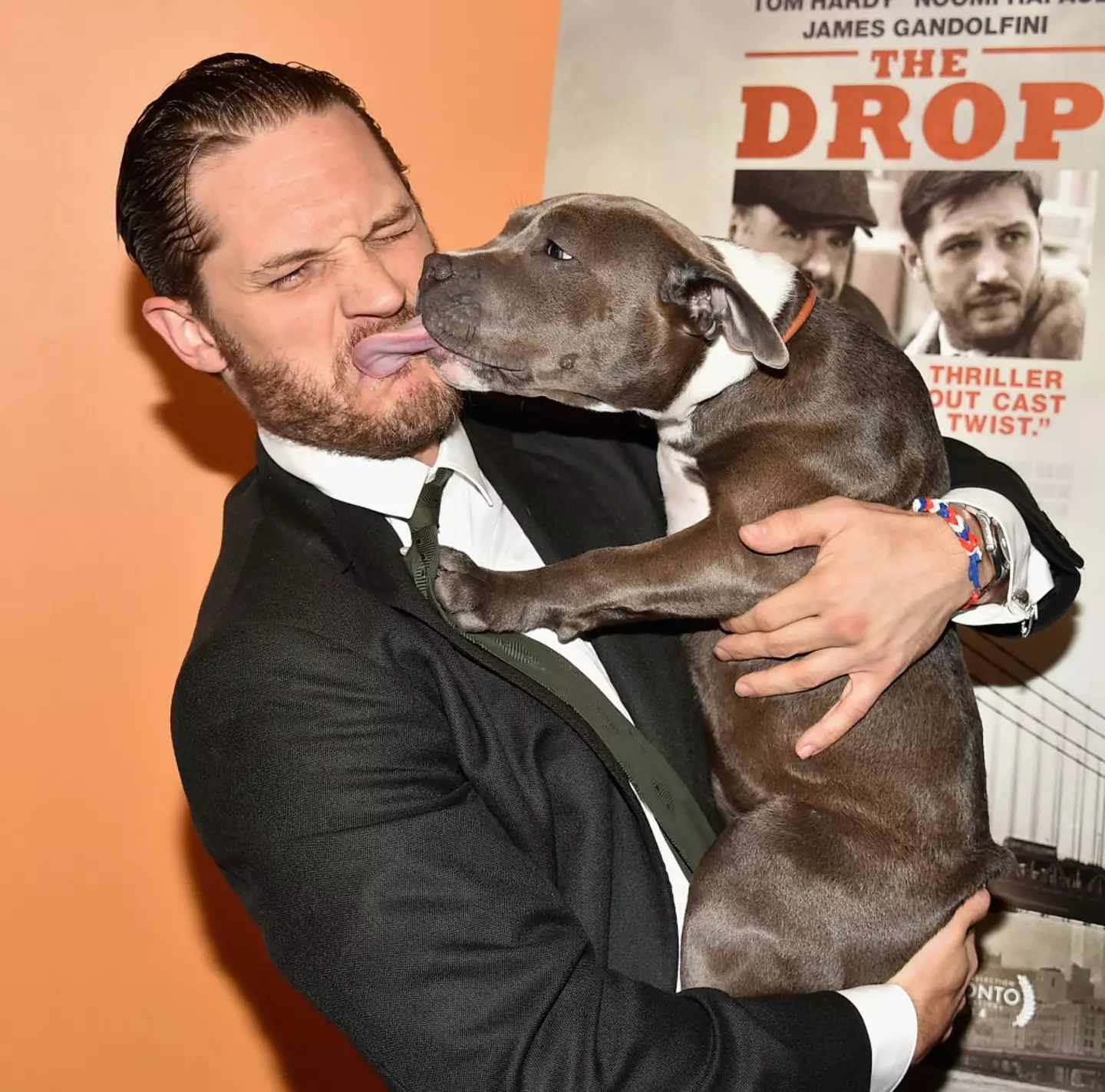 We're assuming the poop bags were for one of the actor's dogs (Theo Wargo/Getty Images)