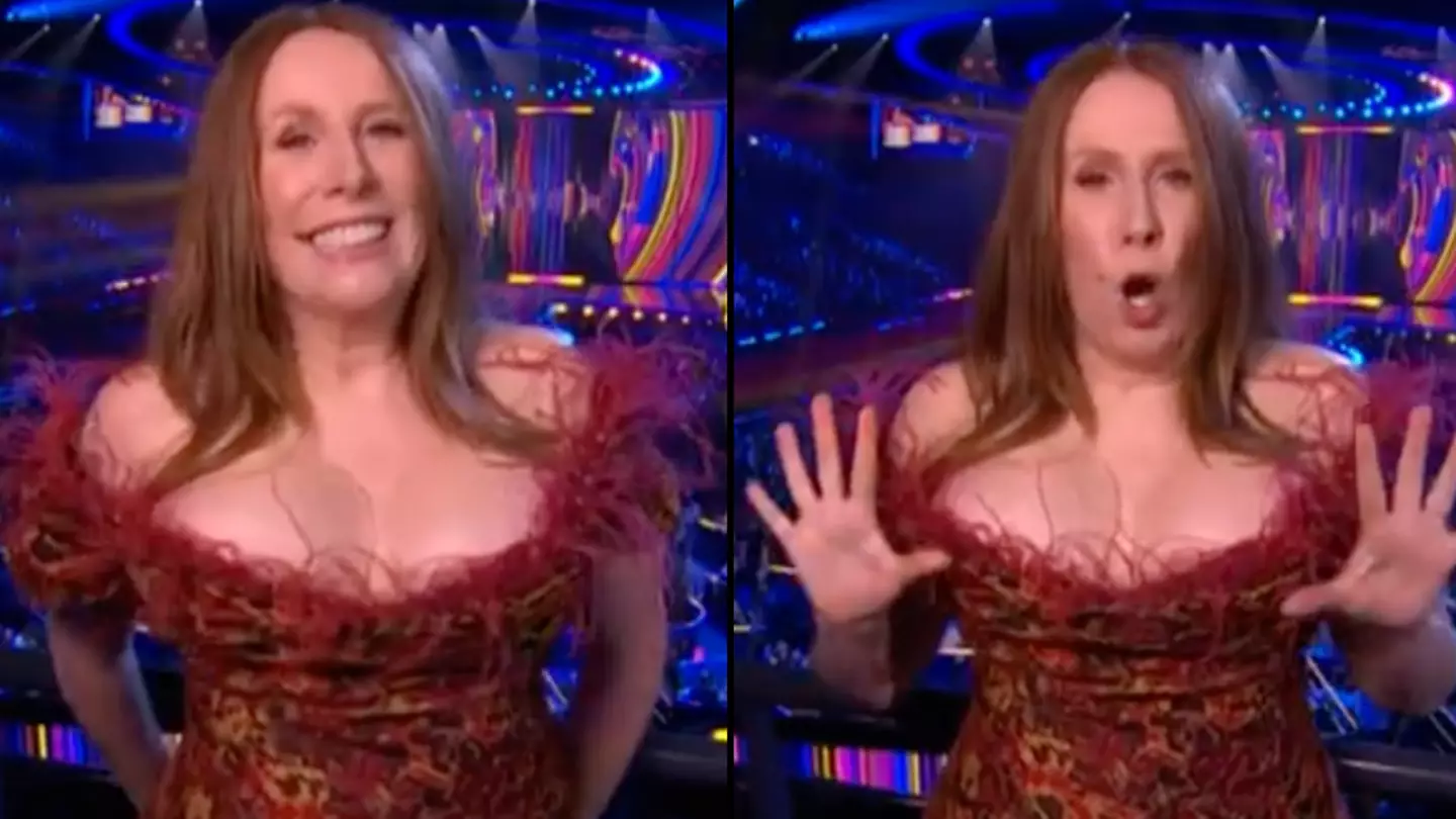Doctor Who fans spotted Catherine Tate’s hidden message during Eurovision appearance