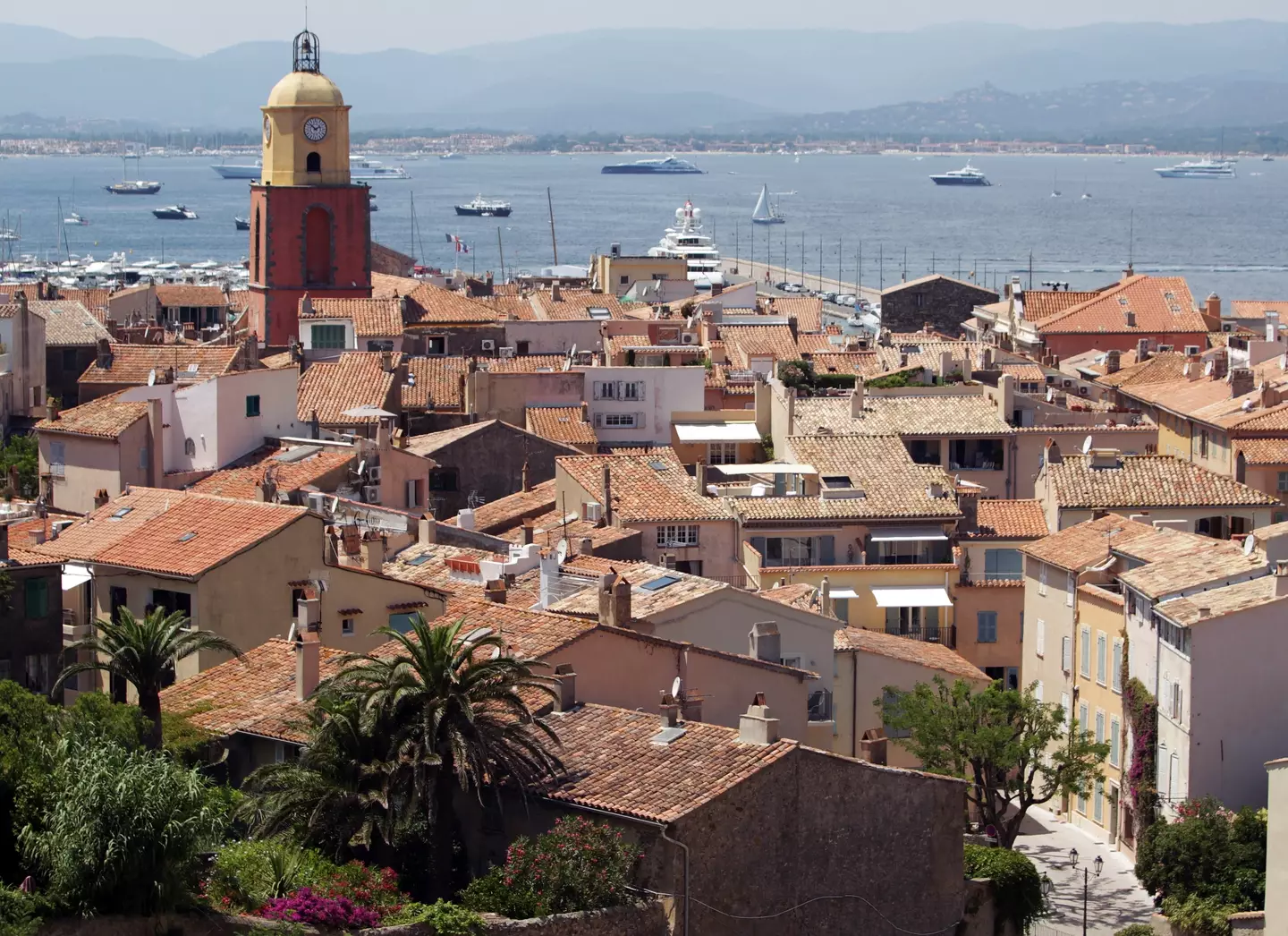 St. Tropez has become a popular destination for the rich and famous over the years.
