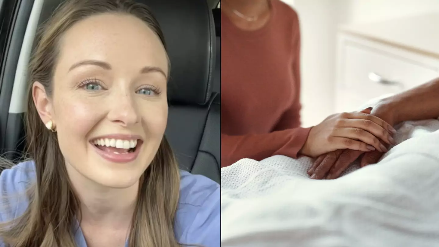 Hospice nurse reveals the two-word description one of her patients gave about the afterlife