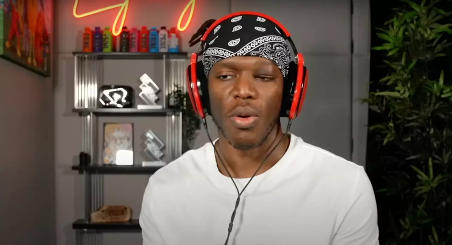KSI has a visible eye injury in his new video.