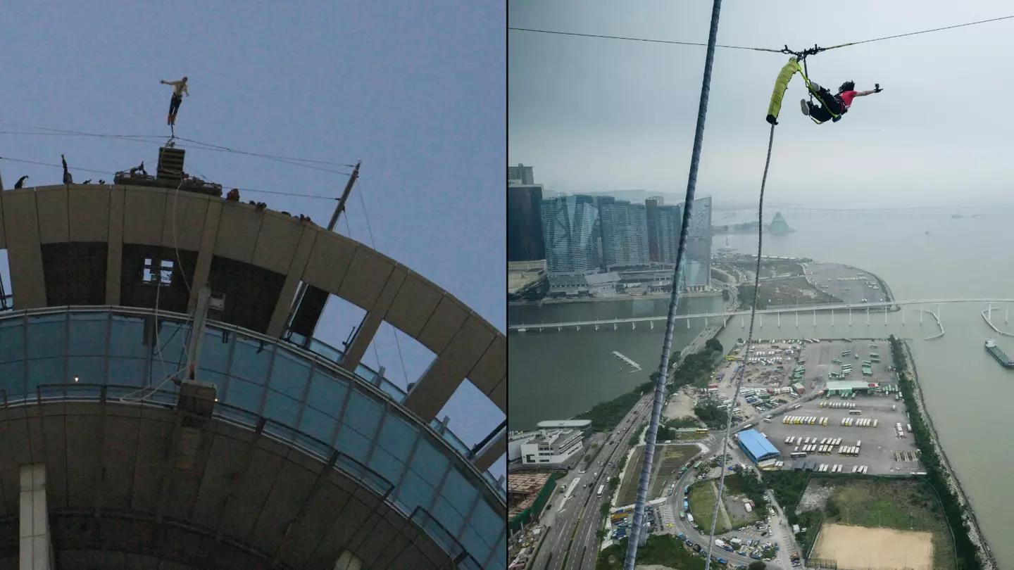 Tourist dies doing world's highest bungee jump from tower