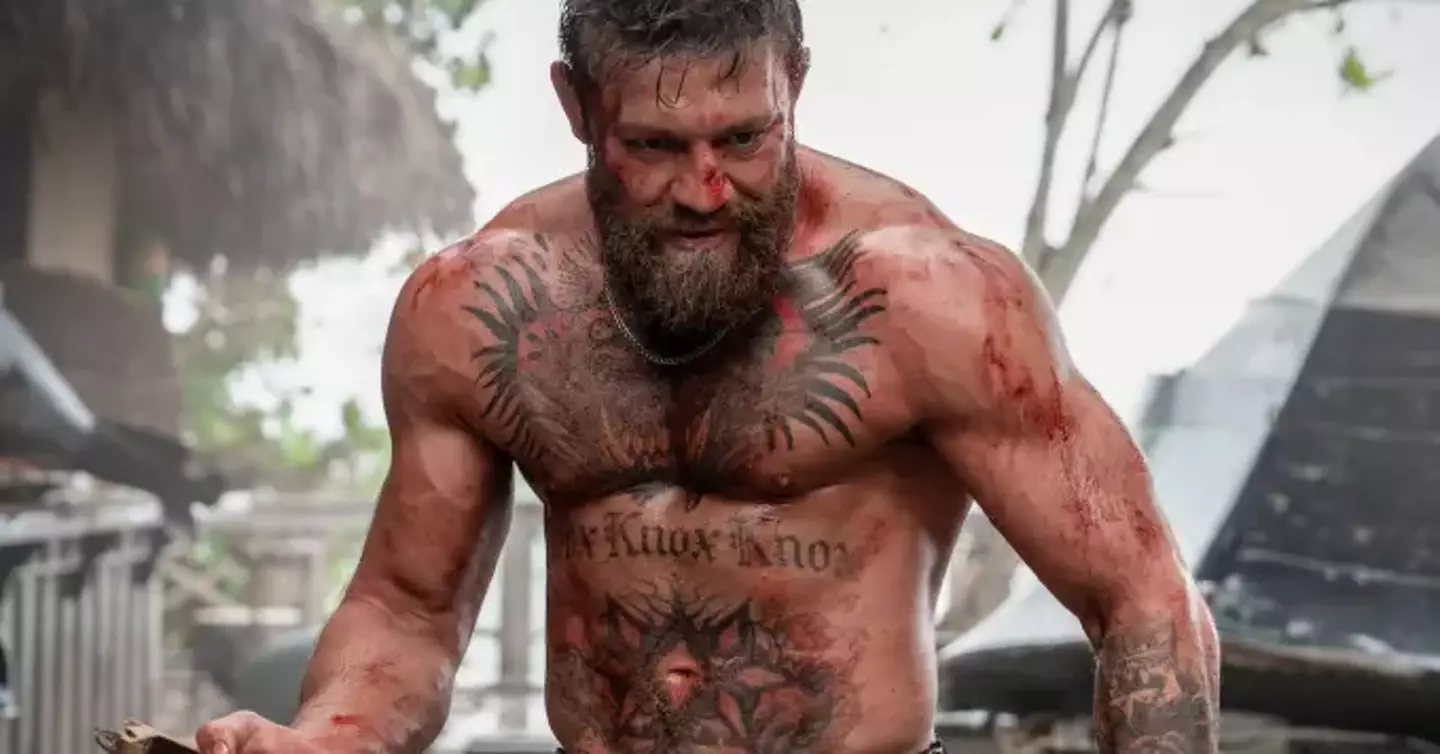 The film shows McGregor playing Knox, someone you don't want to mess with.