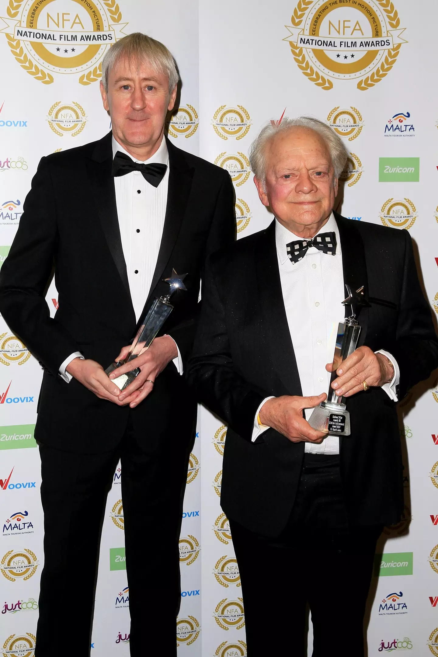 Sir David Jason stepped up to the mark to help his bereaved friend.