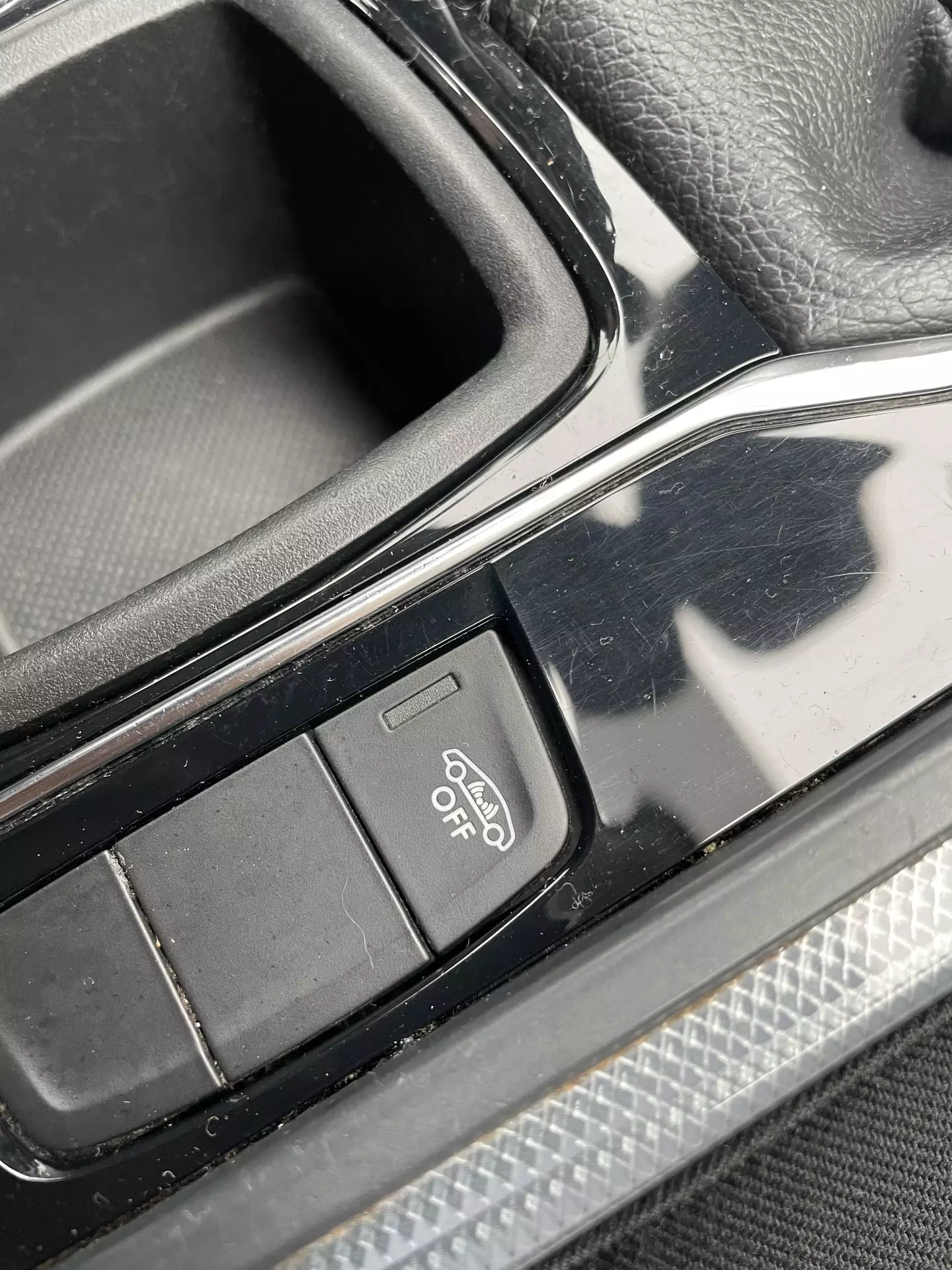 The motorist was confused by this particular button (Reddit)