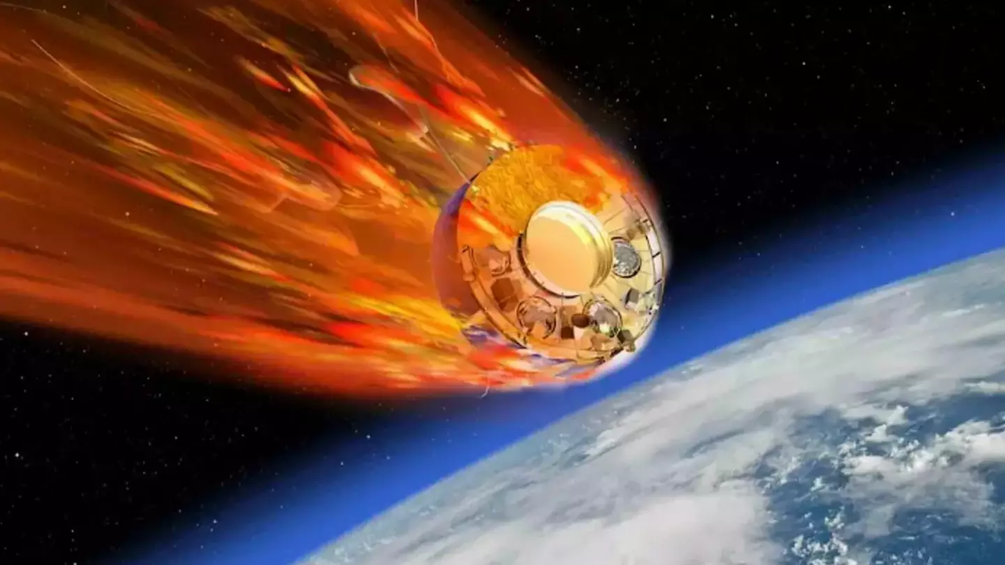 Where out-of-control spacecraft that has 'probably crashed' could have landed
