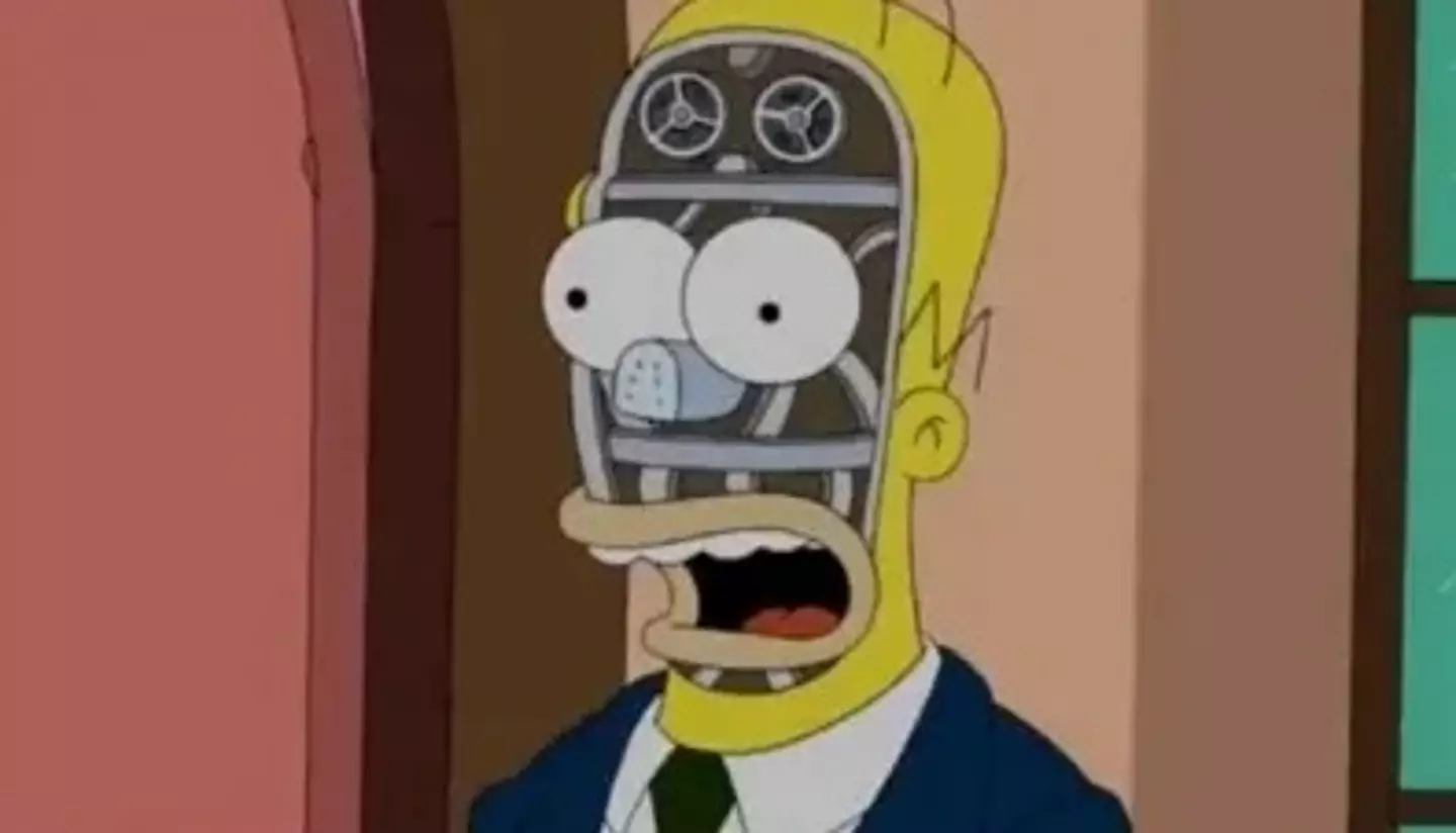 The Simpsons seemingly knew how advanced AI would become.