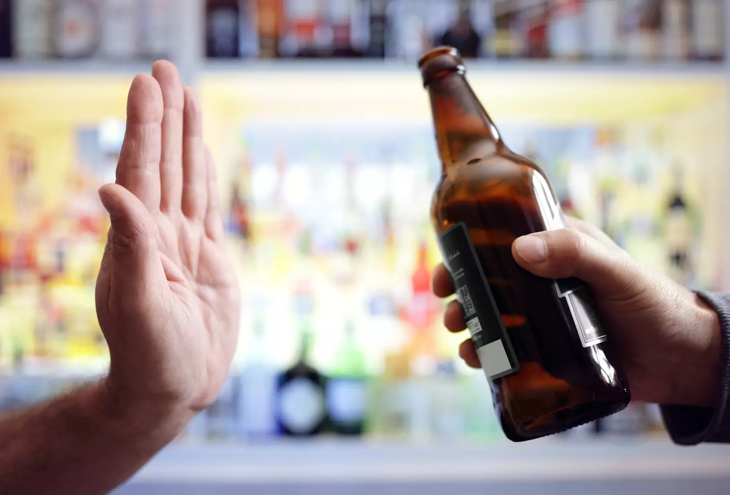 He found that one of the biggest things to deal with was the reaction from his friends. (Getty Stock Photo)