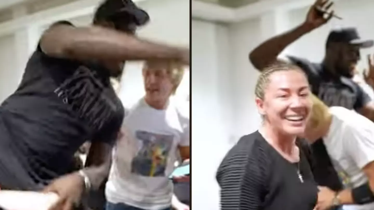 Paddy The Baddy Saves Stormzy From Fall After ‘Meatball’ Molly Surprises Him With Lift From Behind