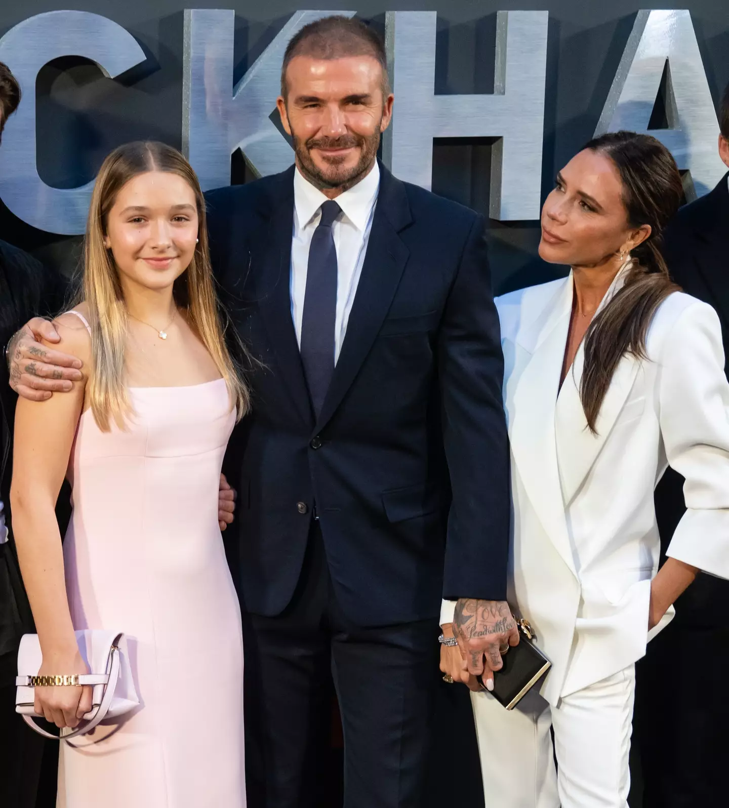 Harper is the youngest of the Beckham children.