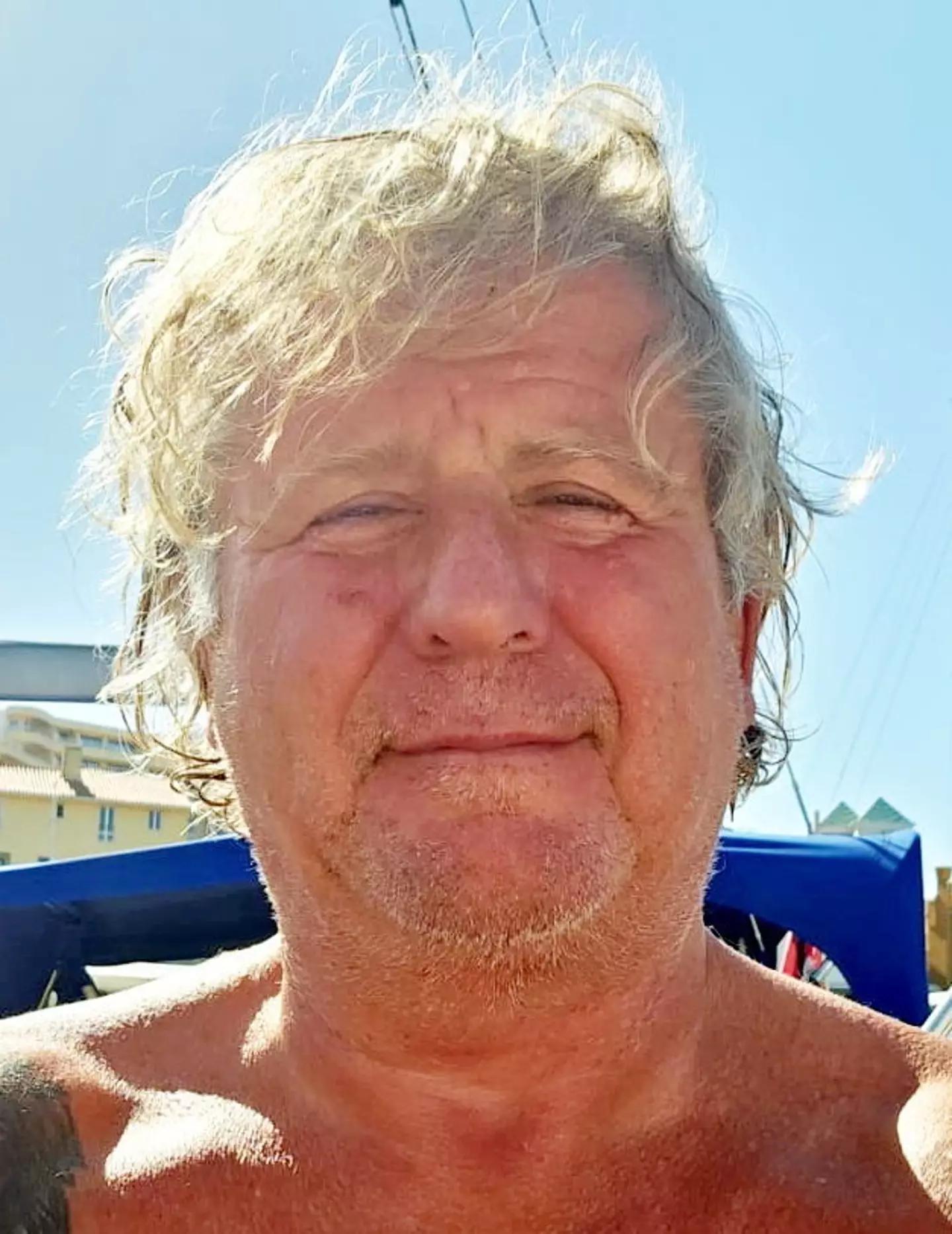 Robert Powell had been sailing from Portugal to Greece to celebrate his 60th birthday. (SWNS)