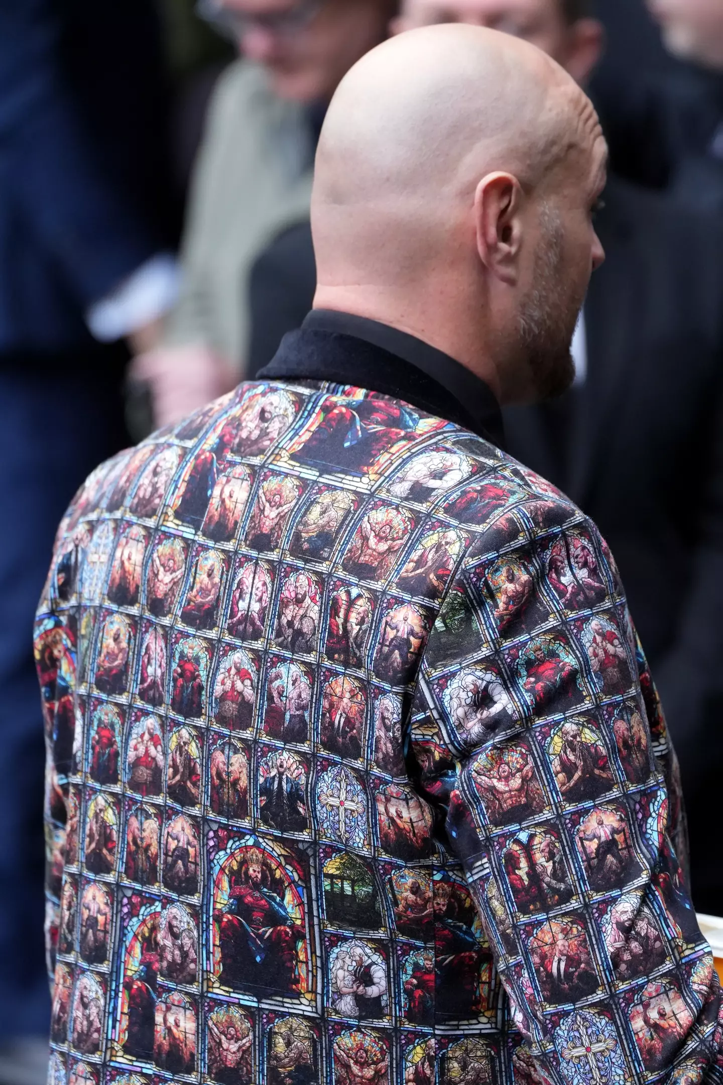 It's an interesting suit (Dominic Lipinski/Getty Images)